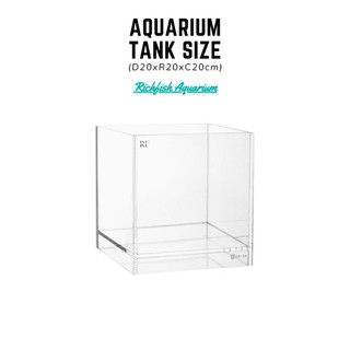 Bể Cubic 20 nâng đáy kích thước D20xR20xC20cm