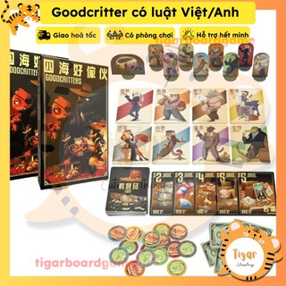 Bộ trò chơi boardgame good critter goodcritters - băng cướp thủ đoạn
