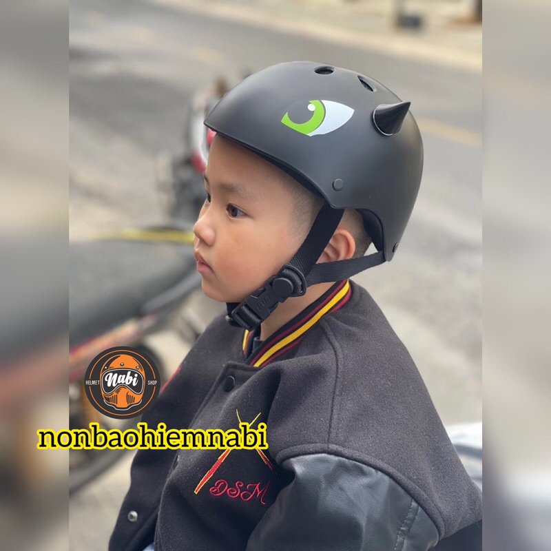 Mũ bảo hiểm rồng cho bé - Tặng sừng- siêu ngầu & dễ thương. có lỗ thông gió siêu mát