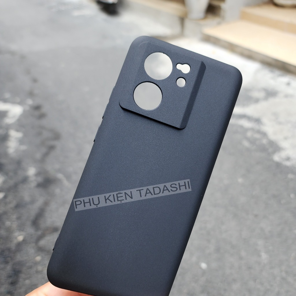 Ốp Lưng Dẻo Chống Bẩn Xiaomi 13T/ 13T Pro, Xiaomi 12T/ 12T Pro Nhám Mịn Không Bám VÂN TAY, TPU ĐEN Bảo Vệ Camera