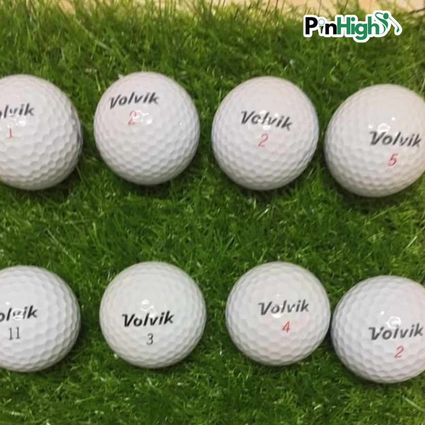 Bóng Golf cũ, bóng tập golf 4 lớp chính hãng, bóng đã qua sử dụng, độ mới cao Pinhigh