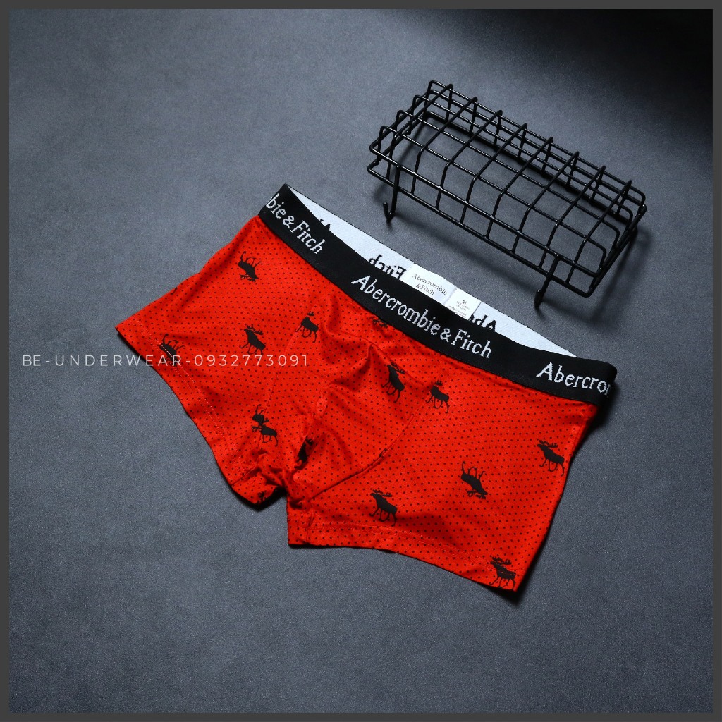Quần lót nam, COMBO 3 quần sịp nam boxer chất thun lạnh mềm mịn thoáng mát  Be Underwear ABE1