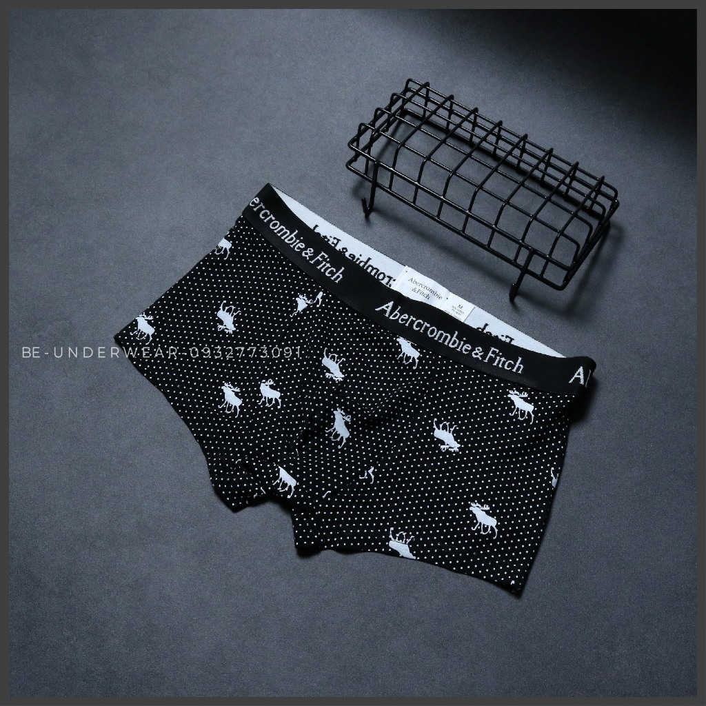 Quần lót nam, COMBO 3 quần sịp nam boxer chất thun lạnh mềm mịn thoáng mát  Be Underwear ABE1