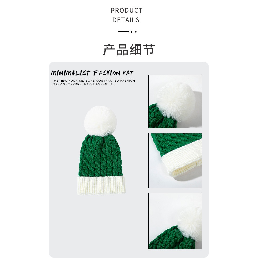 Mũ len Ông già noel Đính bóng Mũ len Noel Giáng sinh Nón len Christmas Cho bé Và Người lớn