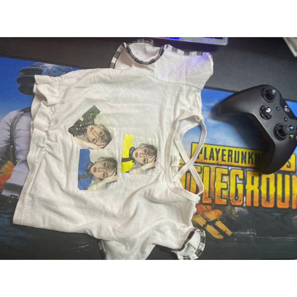 Váy croptop cho bé in hình 2hand