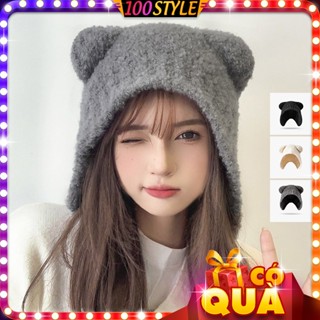 Nón Len Nam Nữ Tai Gấu Vành Dài Che Tai Koala