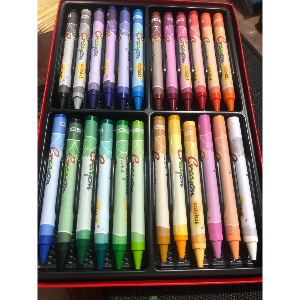 Bút Sáp Màu TL CR-C09 24 Màu