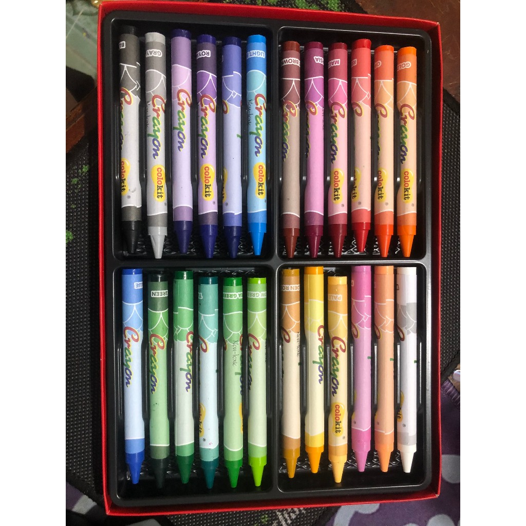 Bút Sáp Màu TL CR-C09 24 Màu