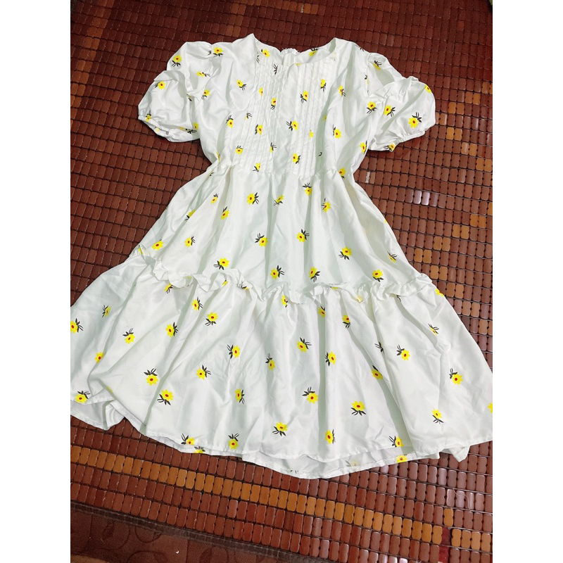 Đầm Baby Doll Tay Phồng