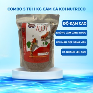 5kg Cám Cá Koi Nutreco Không váng dầu, độ đạm cao, thức ăn cá koi Nutreco