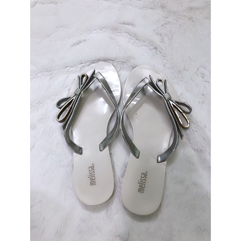 Dép sandal nữ nhựa thơm melissa, 2hand, size 37, new 95%