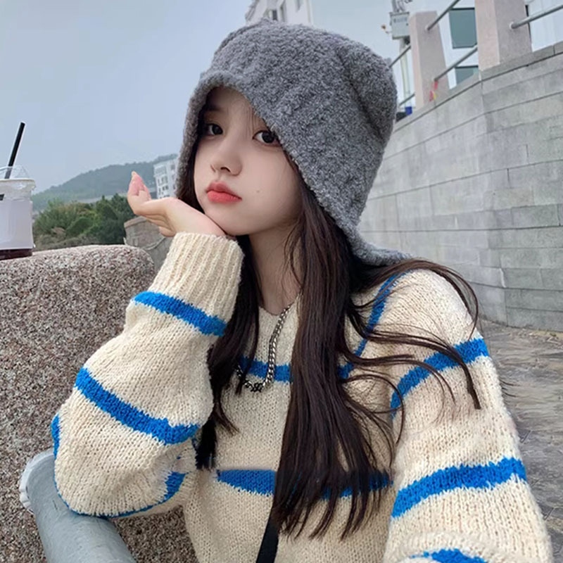 Mũ Len Phối Tai Gấu Vành Phủ Che Tai Siêu Xinh Siêu Ấm Koala P2414