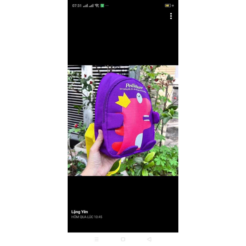 Túi đeo chéo Pediasure cho bé