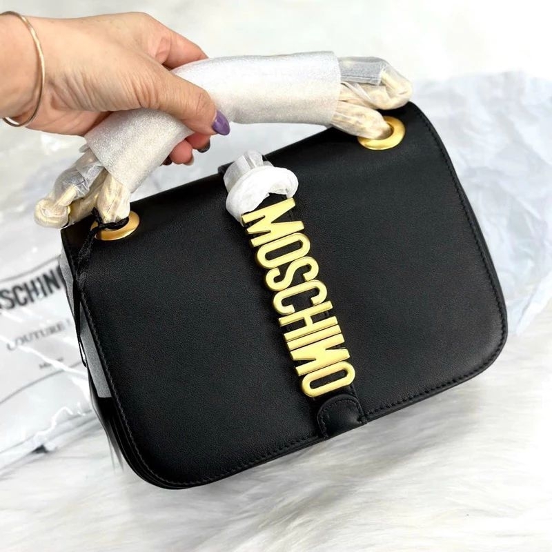 Túi đeo chéo M0schino da thật siêu đẹp