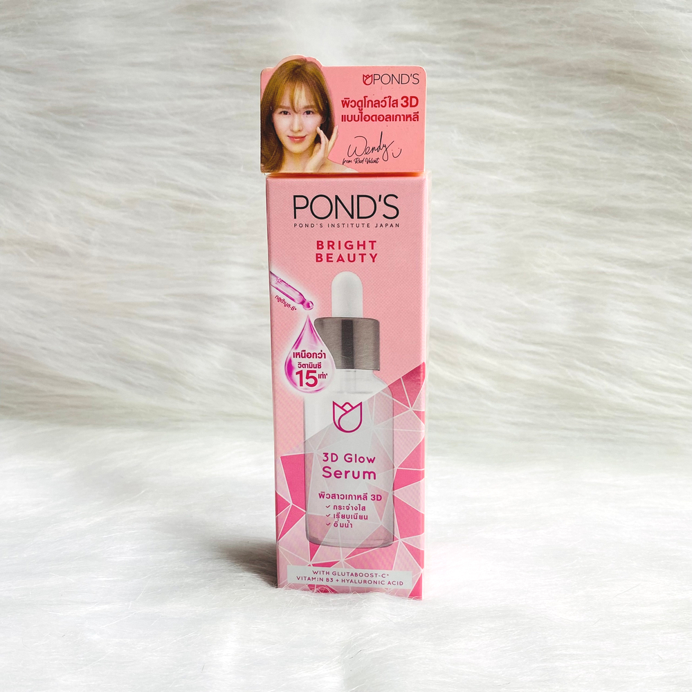 Serum Pond's Bright Beauty 3D Glow Serum Dưỡng Sáng Mờ Thâm 30g