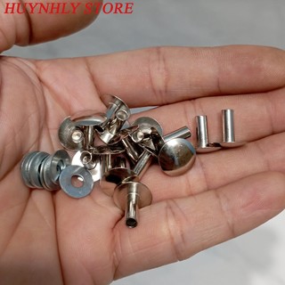Combo 50 đinh tán đặc sửa nón bảo hiễm, mũ bảo hiễm - dụng cụ sửa nón
