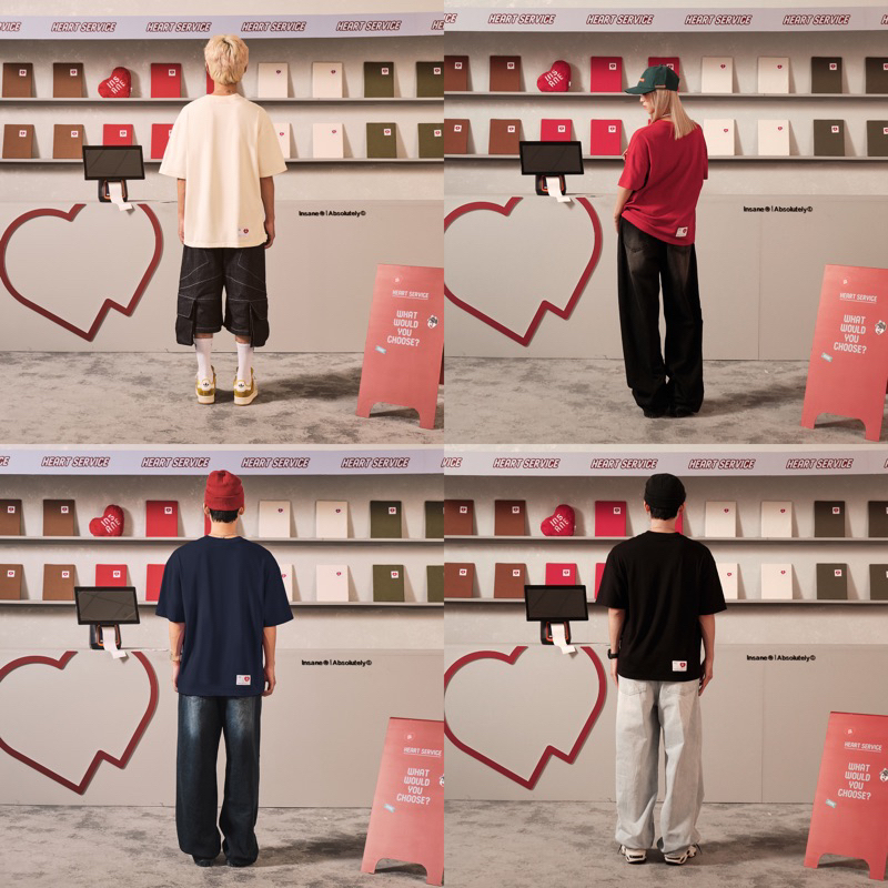 Áo Thun INSANE | “Heart Service” Pocket Tee