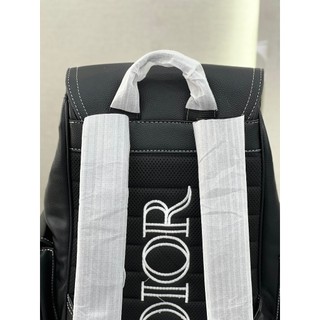 [ DPBoutique.hn ] - Balo D1or Da Màu Đen Họa Tiết Basic Cao Cấp - Balo D1or