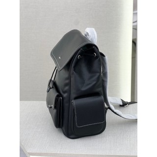 [ DPBoutique.hn ] - Balo D1or Da Màu Đen Họa Tiết Basic Cao Cấp - Balo D1or