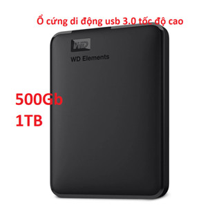 Ổ cứng di động WD SSK 1TB 640Gb 500Gb chuẩn usb 3.0