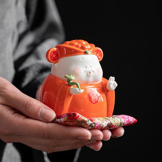 Tượng thần tài mẫu mới siêu cute chiêu tài chiêu lộc trang trí nhà cửa