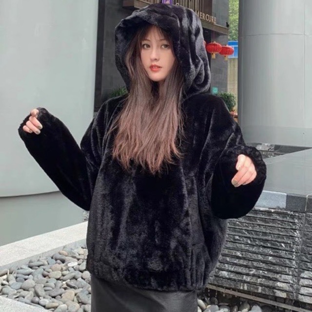 Áo Khoác Lông Mượt Fom Rộng Unisex Thời Trang Nam Nữ Dày Dặn Cao Cấp Phong Cách Hàn Quốc Siêu Dầy Dặn Hot Trend 2023