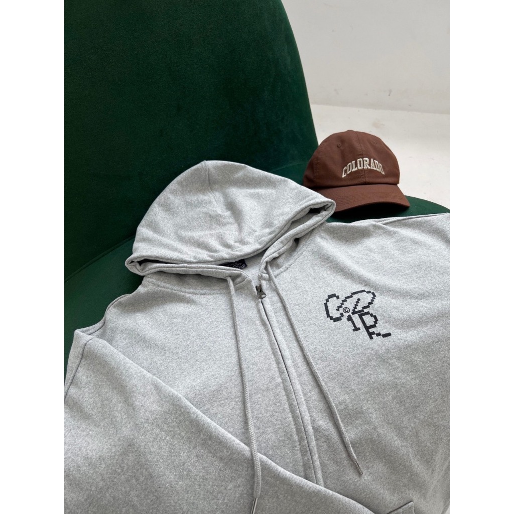 ÁO HOODIE KHÓA KÉO CHẤT LIỆU NỈ BÔNG, ÁO CIR PHONG CÁCH BASIC