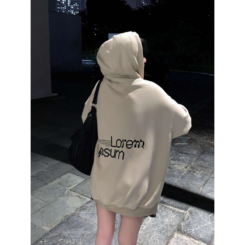 ÁO HOODIE KHÓA KÉO CHẤT LIỆU NỈ BÔNG, ÁO CIR PHONG CÁCH BASIC