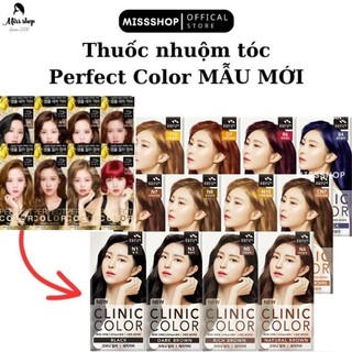 Thuốc nhuộm tóc Black Pink Perfect Color Hair Dye MẪU MỚI