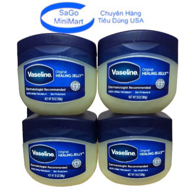 SÁP DƯỠNG ẨM VASELINE PURE PETROLEUM HEALING JELLY 368g Của Mỹ