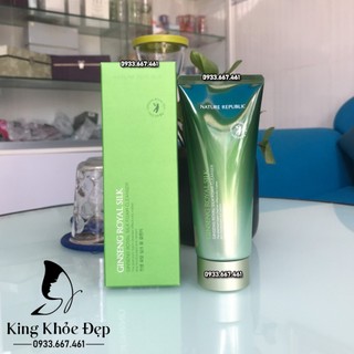 Sửa Rửa Mặt Nature Republic Ginseng Royal Silk Foam Cleanser