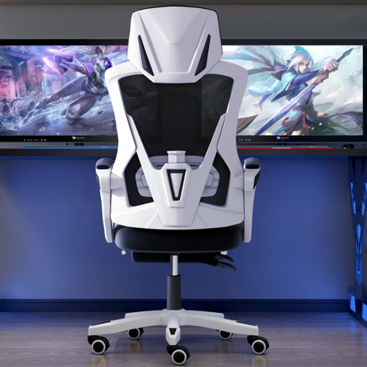 Ghế Xoay Văn Phòng 707 2 in 1,ghế công thái học, ghế game Tựa Đầu 3D, Lưng ghế có thể ngả 145°, Bảo Vệ Cột Sống