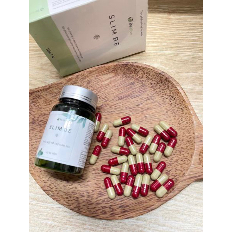 Giảm Cân SlimBe Giảm Nhanh 2-7kg Hộp 30Viên Kèm Thẻ Bảo Hành Tem Tổng Đài