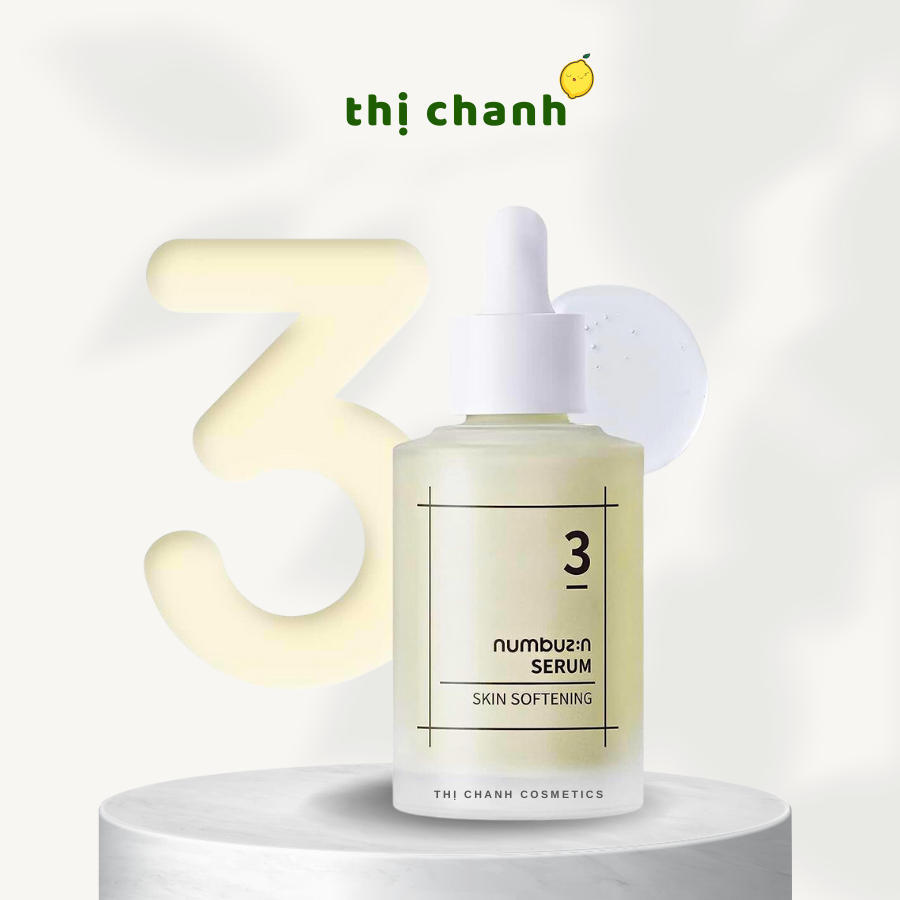 SERUM MỀM MỊN DA 𝗻𝘂𝗺𝗯𝘂𝘇𝗶𝗻 𝗡𝗢.𝟯 𝗦𝗞𝗜𝗡 𝗦𝗢𝗙𝗧𝗘𝗡𝗜𝗡𝗚 𝗦𝗘𝗥𝗨𝗠 50ml