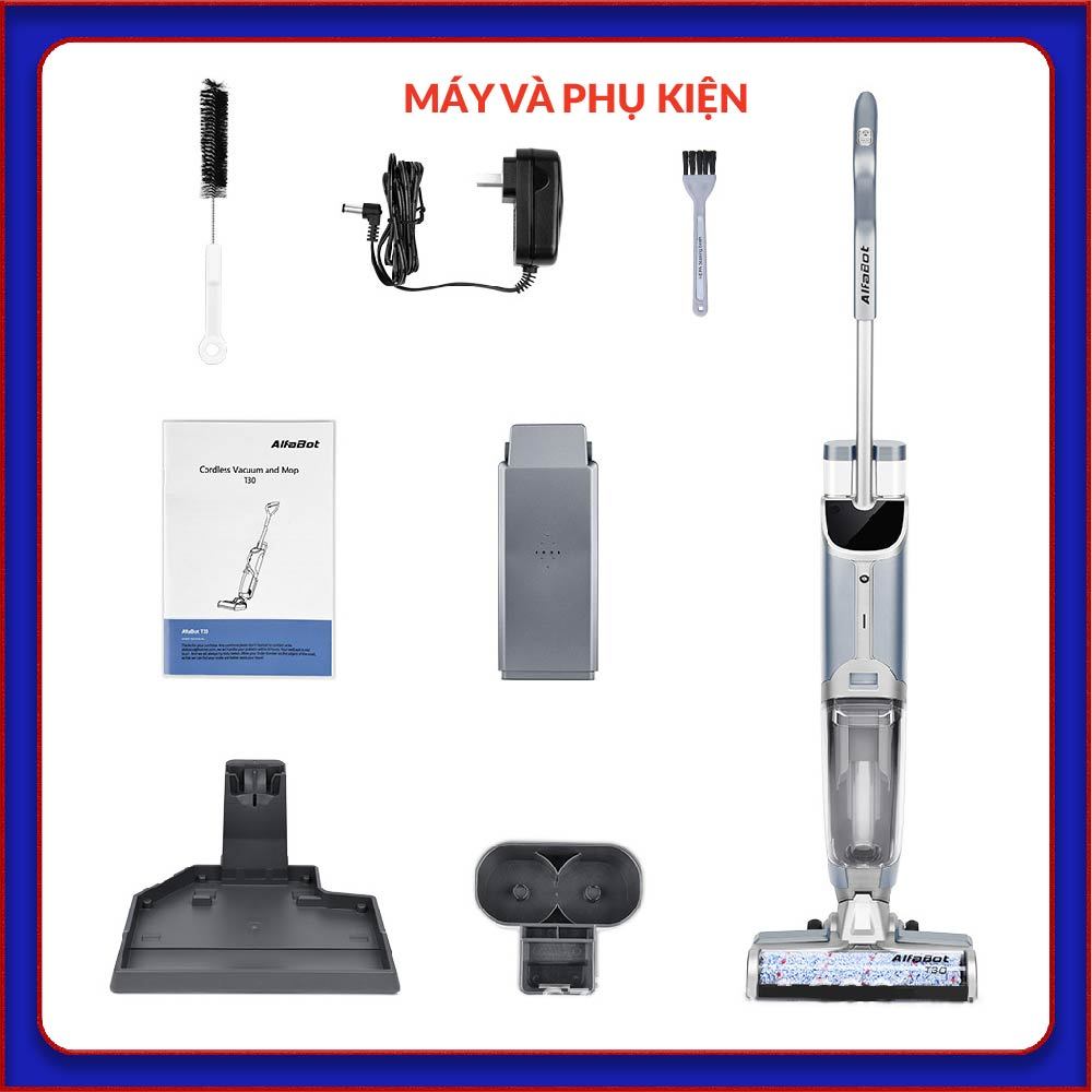 MÁY HÚT BỤI, LAU NHÀ KHÔ ƯỚT ALFABOT T-36