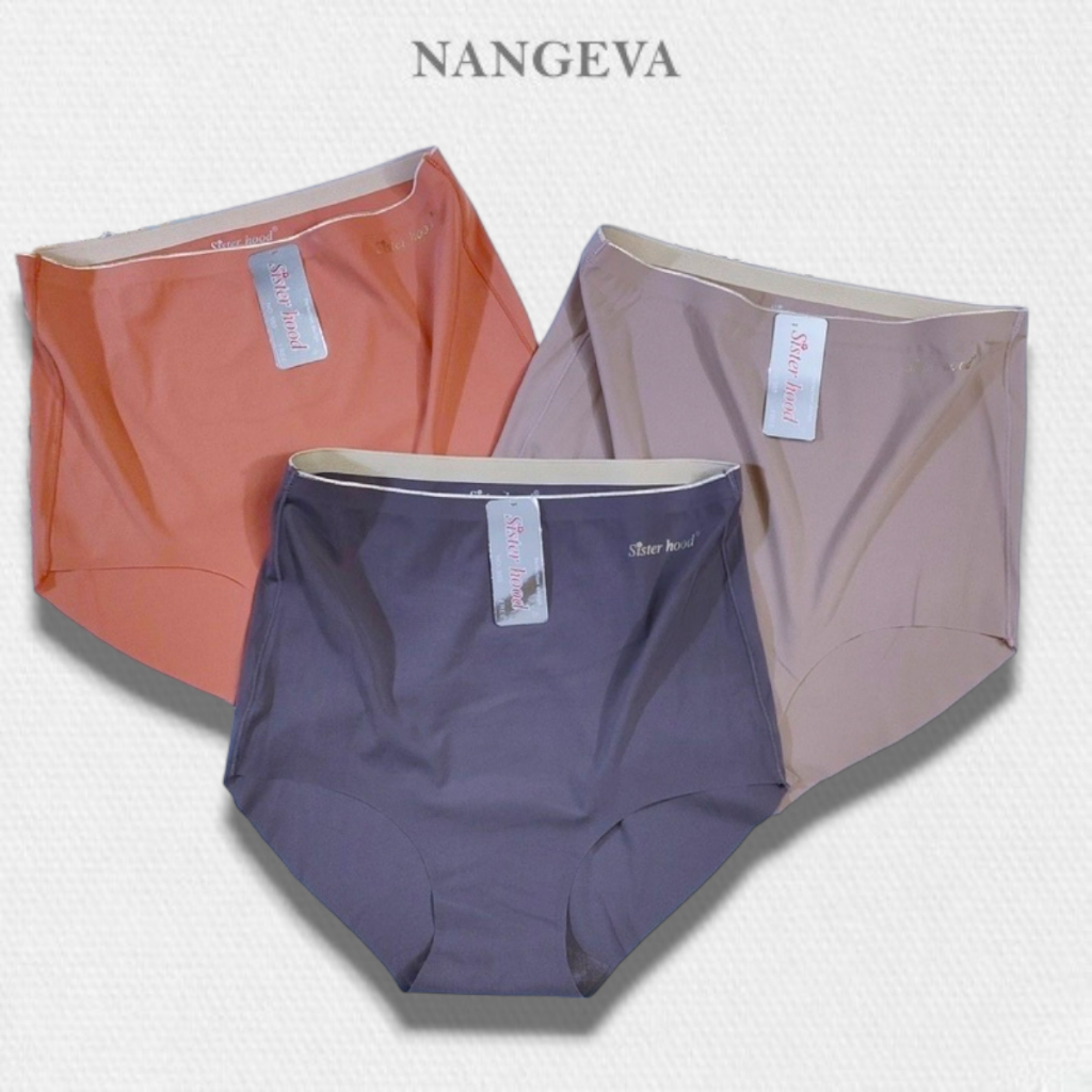 Quần lót không đường may cạp cao gen bụng Thái lan Sister hood mặc đầm body co giãn NANGEVA 985