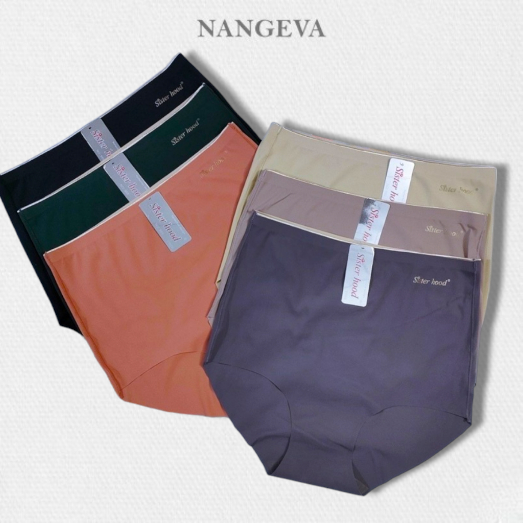 Quần lót không đường may cạp cao gen bụng Thái lan Sister hood mặc đầm body co giãn NANGEVA 985
