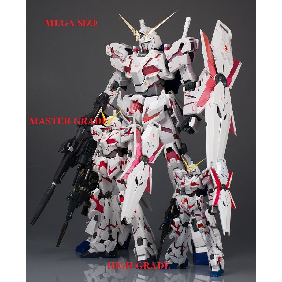 Mô Hình Lắp Ráp Mega Size Unicorn Gundam Rx-0 Bandai 1/48 Uc Đồ Chơi
