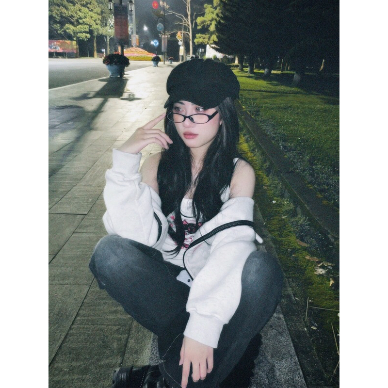 Kính si gọng nhật, kính 2hand bayonetta phong cách y2k