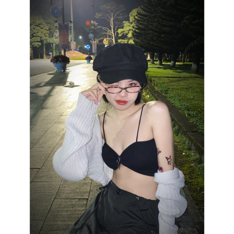 Kính si gọng nhật, kính 2hand bayonetta phong cách y2k