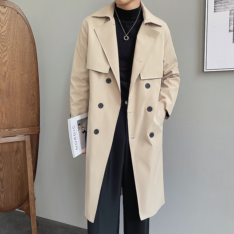 MT4 | Mangto Dáng Dài Hàn Quốc, Áo Khoác Jacket Dạ Nam Mùa Đông Cách Điệu Có Đai KOREA SUIT