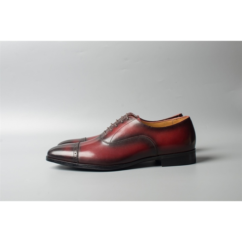 Giày Da Nam Oxford Thời Trang Công Sở Chất Liệu Da Bê Nhập Khẩu Cao Cấp Thương Hiệu CNES )