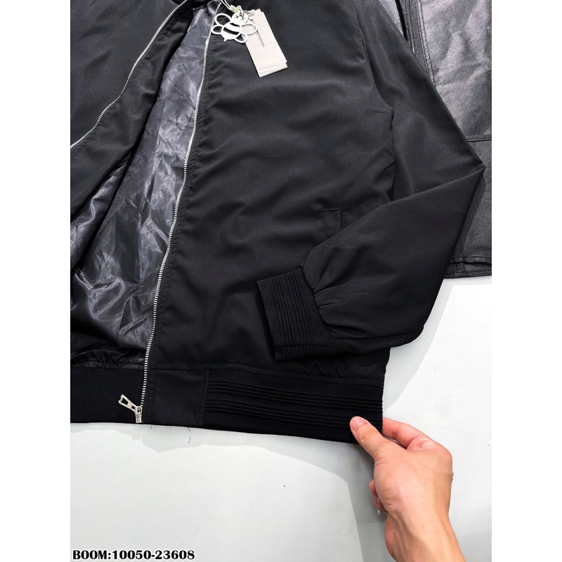 Áo khoác nam DI.OR bản vải gió thô chữ thêu bản SUPPER hàng QC cao cấp