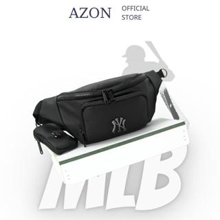 Túi Bao Tử Túi Đeo Chéo Nam Nữ MLB Chất Liệu Da Si Cao Cấp Chống Nước Full Tag Mác _ AZON 01