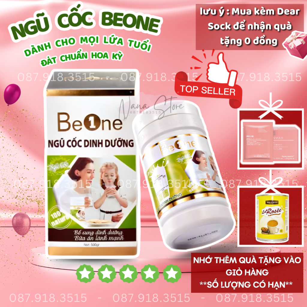 NGŨ CỐC BEONE CHÍNH HÃNG ĐẠT CHUẨN FDA HOA KỲ