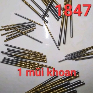 1 Mũi khoan bằng thép các loại cho máy khoan mini