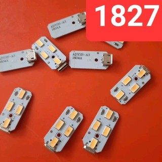 đèn led mini siêu sáng 5v ( nguồn vào cổng sạc micro usb)