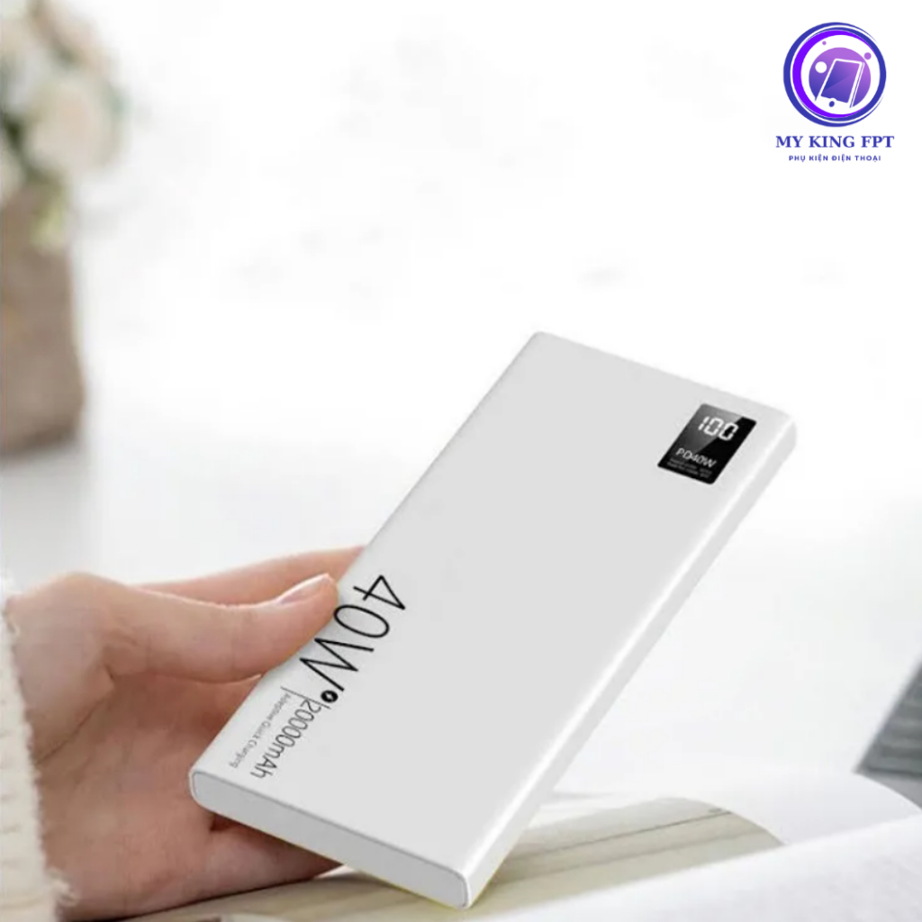 Pin Sạc Dự Phòng 20000 mAh Sạc Nhanh 40W