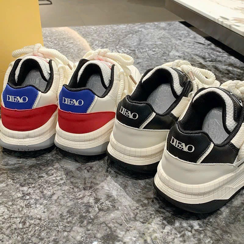 Giày thể thao nữ mix dây thừng thời trang sneaker học sinh TRENDLUXE mới nhất