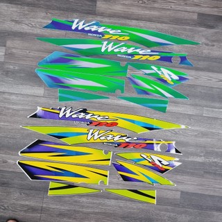 Bộ tem wave s110 đời 1999 như zin siêu nét